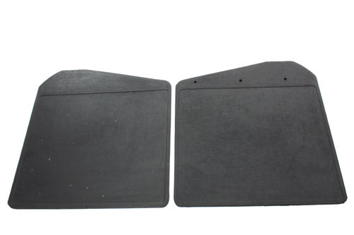 RTC4685 LAND ROVER - PAIR OF FRONT MUD FLAPS - PLAIN - Suitable for Defender 1983-2006 From BRITPART