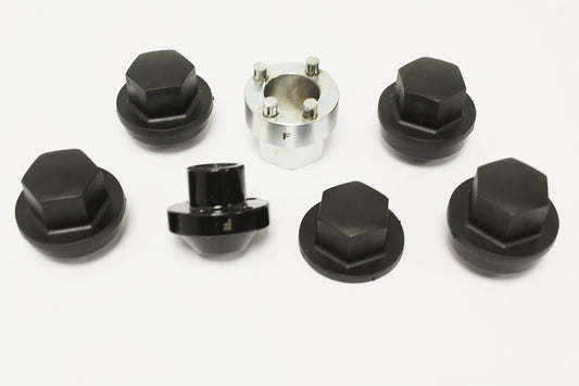 RTC9535 LAND ROVER - KIT - WHEEL LOCKING - STEEL - SET OF 5 - Suitable for Discovery 1, All Defenders & Range Rover Classic