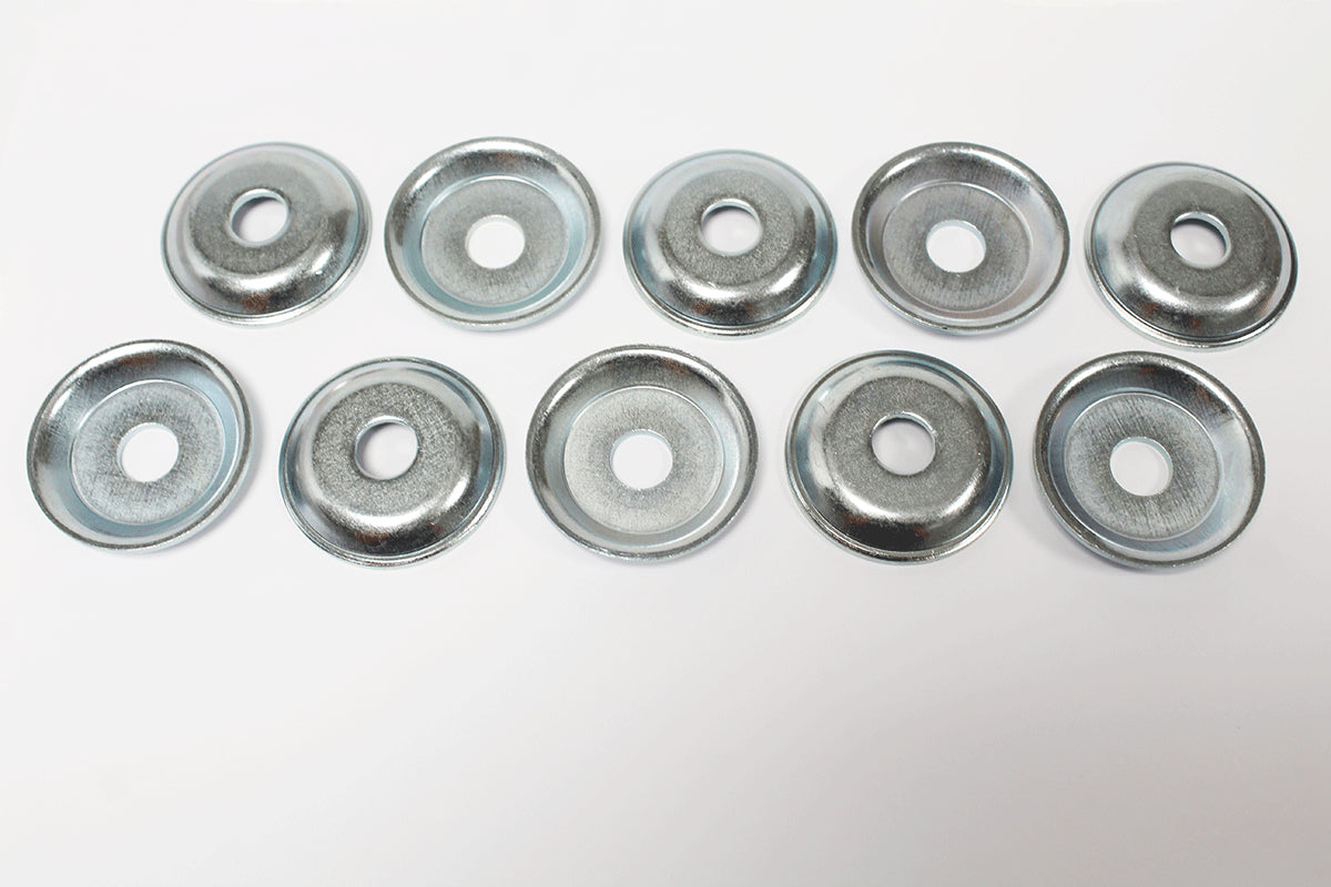 RYF500230 LAND ROVER - WASHER - RETAINER - REAR SUSPENSION - LOWER SHOCK BUSH - Suitable for Discovery 1, All Defenders