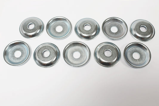 RYF500230 LAND ROVER - WASHER - RETAINER - REAR SUSPENSION - LOWER SHOCK BUSH - Suitable for Discovery 1, All Defenders