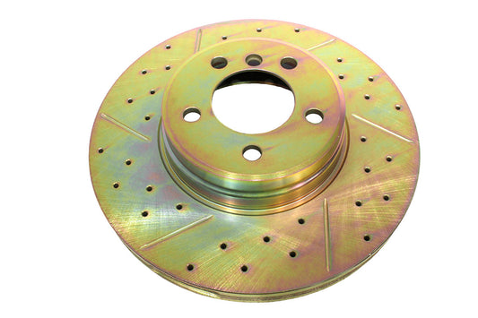 SDB000201CDG LAND ROVER - Front vented cross drilled and grooved brake discs for Range Rover L322