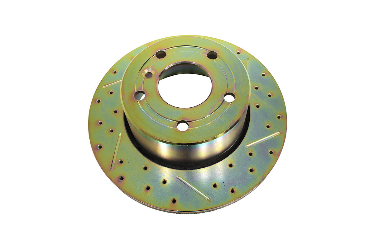SDB000380CDG LAND ROVER - Front cross drilled and grooved vented brake discs for Discovery 2