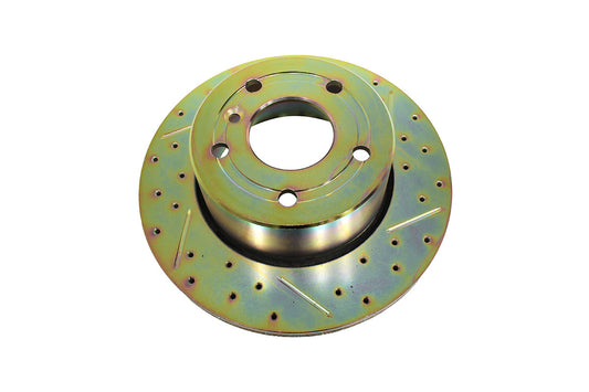 SDB000380CDG LAND ROVER - Front cross drilled and grooved vented brake discs for Discovery 2
