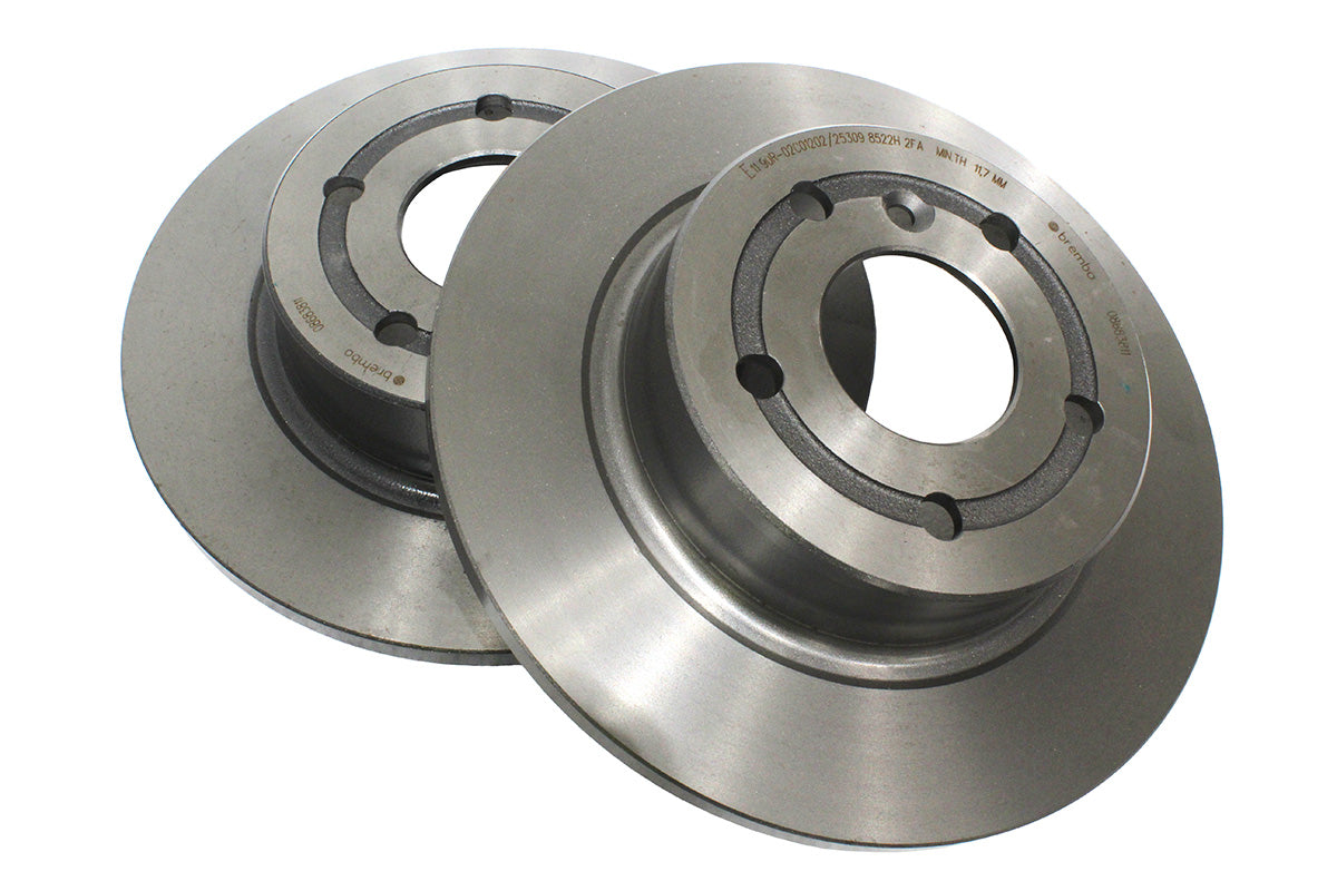 SDB000470BR LAND ROVER - REAR BRAKE DISC - SOLID DISCS - Suitable for Discovery 2, Range Rover P38 From BREMBO