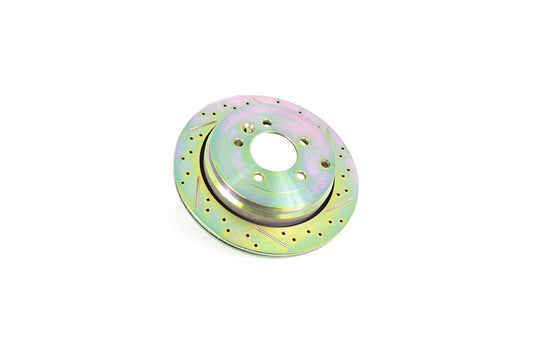 SDB000636CDG LAND ROVER - Rear cross drilled and grooved vented brake discs for RRS05-09/D3 & D4 2.7 4.0