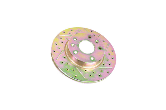 SDB101070CDG LAND ROVER - Front cross drilled and grooved vented brake discs for Freelander 1