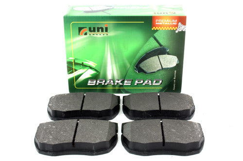 SFP500160 LAND ROVER - BRAKE PAD SET FOR FRONT BRAKES - SOLID DISCS - NO SENSORS - Suitable for Defender 90 83-06, Discovery 1 From UNIBRAKES