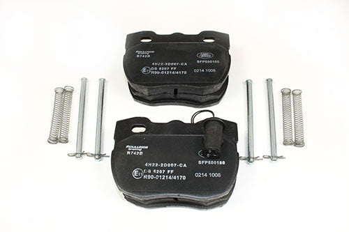 SFP500180M LAND ROVER - BRAKE PAD SET FOR FRONT BRAKES - VENTED DISCS - WITH SENSORS - Suitable for Discovery 1, Range Rover Classic From MINTEX
