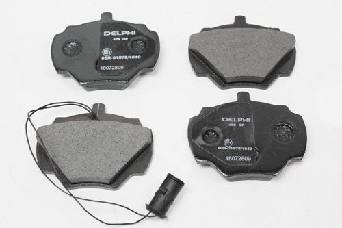 SFP500200G LAND ROVER - BRAKE PAD SET FOR REAR BRAKES - LESS PINS/CLIPS - Suitable for Discovery 1, Range Rover Classic From DELPHI