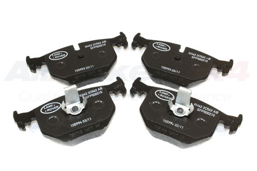 SFP500210G LAND ROVER - BRAKE PAD SET FOR REAR BRAKES - LESS ARMOURED - Suitable for Range Rover 02-09 From DELPHI