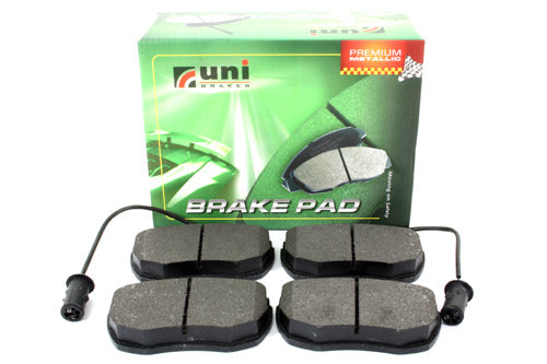 SFP500220 LAND ROVER - BRAKE PAD SET FOR FRONT BRAKES - SOLID DISCS - Suitable for Discovery 1, Range Rover Classic From UNIBRAKES
