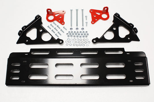 TF0017 TERRAFIRMA LAND ROVER - Skeleton black alloy steering guard for Defenders