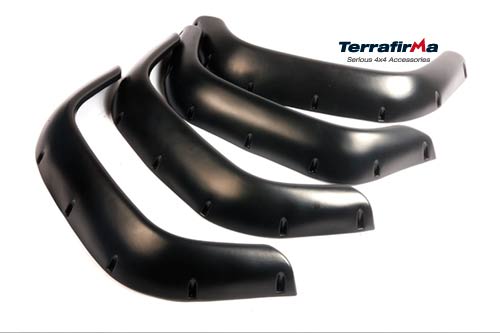 TF110 TERRAFIRMA LAND ROVER - 2" wider than standard Defender wheel arch kit set of 4