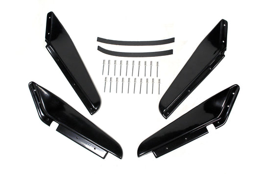 TF1131 TERRAFIRMA LAND ROVER - Mud deflectors set of 4 in paintable gloss plastic for Defender 110