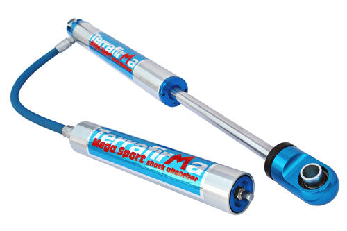 TF137 TERRAFIRMA LAND ROVER - Mega Sport 11" travel remote reservoir shock front & rear rose joint mounts