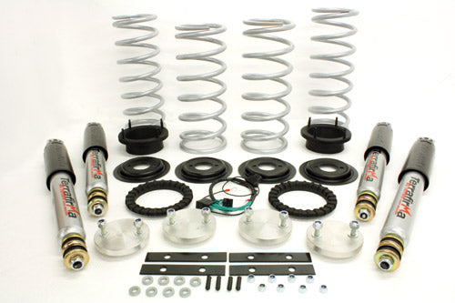 TF223HD TERRAFIRMA LAND ROVER - 1" lift medium load air to coil conversion kit Inc. All Terrain shocks P38