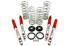 TF259 TERRAFIRMA LAND ROVER - 2" lift medium load air to coil conv kit with +3" 4 Stg Adj shocks Discovery 2