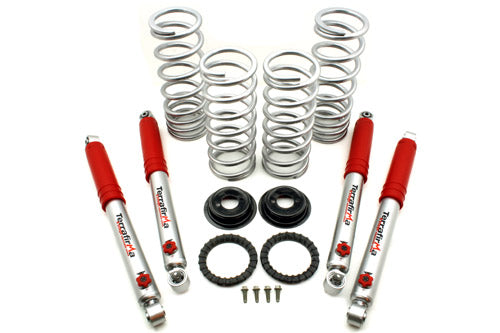 TF259 TERRAFIRMA LAND ROVER - 2" lift medium load air to coil conv kit with +3" 4 Stg Adj shocks Discovery 2