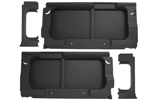 TF2753 TERRAFIRMA LAND ROVER - DEFENDER 110COMM BLACK REAR WINDOW TRIM PANELS WITHOUT WINDOWS