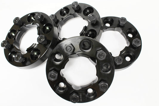 TF301B TERRAFIRMA LAND ROVER - 30mm black alloy wheel spacer set for DEF/D1/RRC