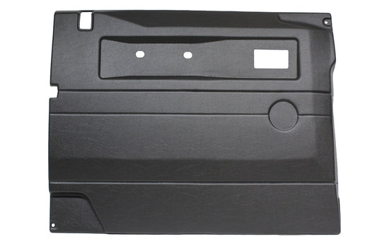 TF3269 TERRAFIRMA LAND ROVER - DARK GREY LH PUSH BUTTON DOOR CARD WITH ELECTRIC WINDOWS DEF 2007 ON