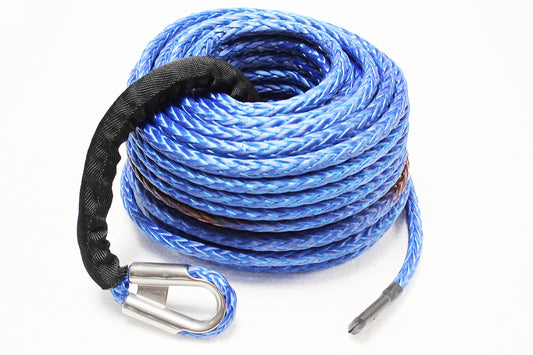 TF3323 TERRAFIRMA LAND ROVER - BLUE 27M X 10MM SYNTHETIC WINCH ROPE FOR TF3320 & TF3301 WINCHES