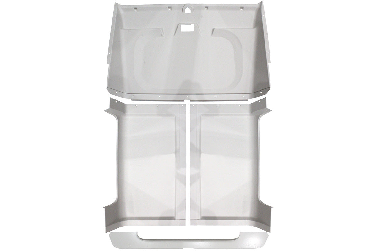 TF3694 TERRAFIRMA LAND ROVER - DEFENDER 90 HT & CSW REPLACEMENT HEADLINING SET LIGHT GREY