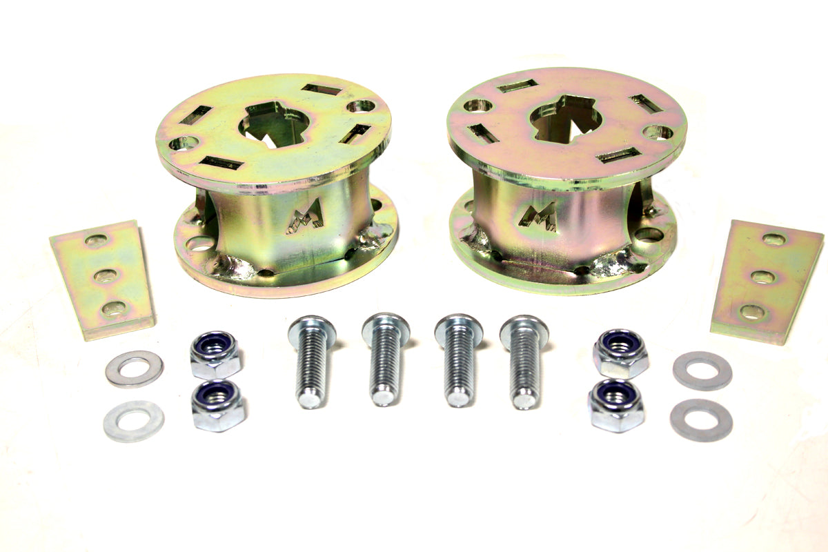 TF526 TERRAFIRMA LAND ROVER - Pair of rear coil spring retaining plates for Discovery 2