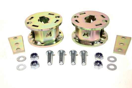 TF526 TERRAFIRMA LAND ROVER - Pair of rear coil spring retaining plates for Discovery 2
