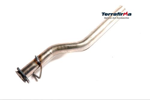 TF556 LAND ROVER - TERRAFIRMA CENTRE SILENCER REPLACEMENT PIPE D1 V8 3.9