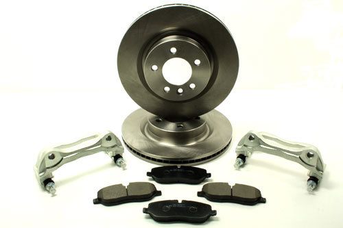 TF630 TERRAFIRMA LAND ROVER - 325mm to 345mm brake upgrade with Uni Brakes pads & Allmakes discs D3/D4/RRS