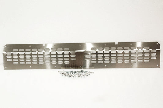 TF6551 TERRAFIRMA LAND ROVER - TF FRONT GRILLE LOWER WITH AIR CON STAINLESS STEEL DEFENDER