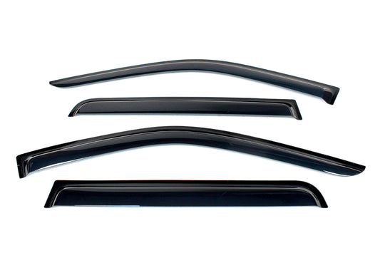 TF671 TERRAFIRMA LAND ROVER - Set of 4 wind deflectors for Freelander 1 4 door