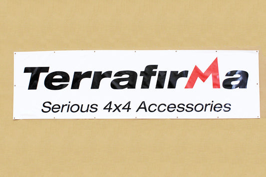 TF793 LAND ROVER - TERRAFIRMA BANNER