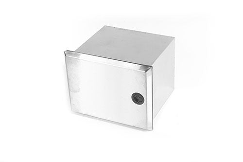 TF886 TERRAFIRMA LAND ROVER - Stainless steel behind LH rear wheel side locker 110