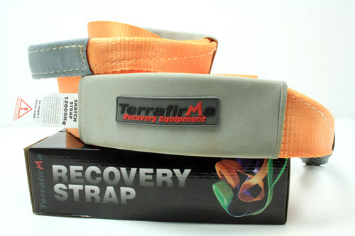TFSS11000 TERRAFIRMA LAND ROVER - 9m x 80mm 11000kg rated kinetic recovery strap
