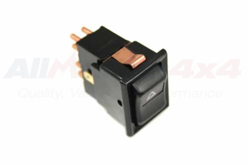 YUF101490 LAND ROVER - LIGHT SWITCH - SWITCHES - COLUMN/FACIA - HAZARD WARNING - Suitable for Defender 1983-2006