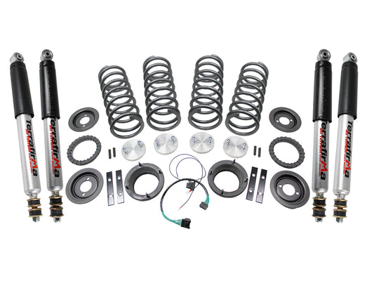 TF223HD LAND ROVER - TERRAFIRMA LAND ROVER - 1" lift medium load air to coil conversion kit Inc. All Terrain shocks P38