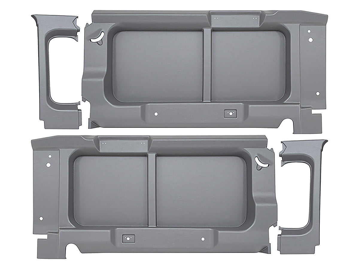 TF2734 LAND ROVER - TERRAFIRMA LAND ROVER - 90 WITHOUT WINDOW CUT-OUTS - REAR SIDE PANELS - LIGHT GREY - 9+