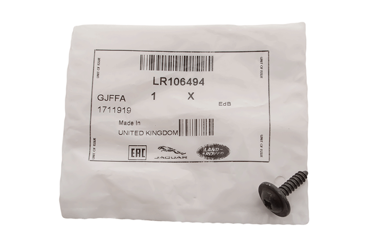 LR106494LR LAND ROVER - SCREW