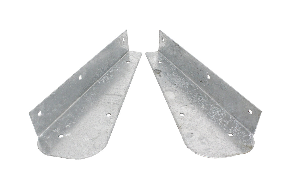 GA1187 PAIR OF GALV REAR MUDFLAP BRACKETS