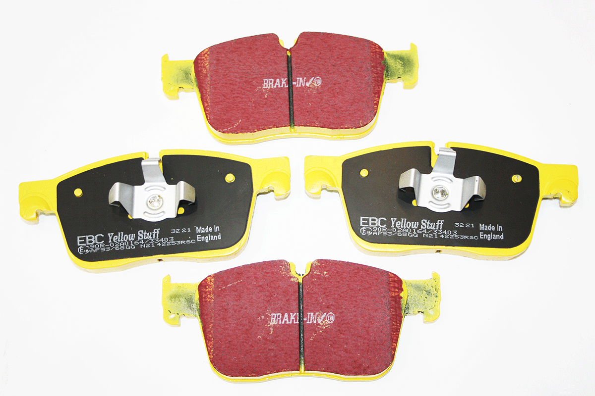 GA4908 LAND ROVER - BRAKE PAD FRONT YELLOW STUFF