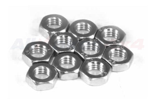 NT108041L LAND ROVER - M8 LOCKNUTS BZP