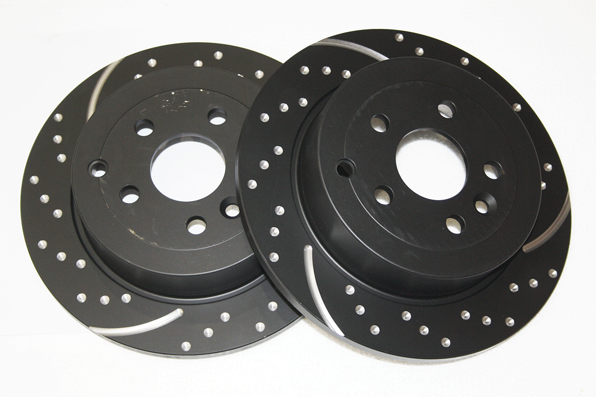 GA4550 LAND ROVER - BRAKE DISC REAR (PAIR)