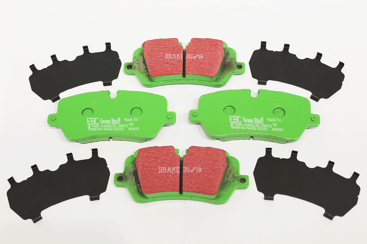 GA4840 LAND ROVER - BRAKE PAD REAR GREEN STUFF