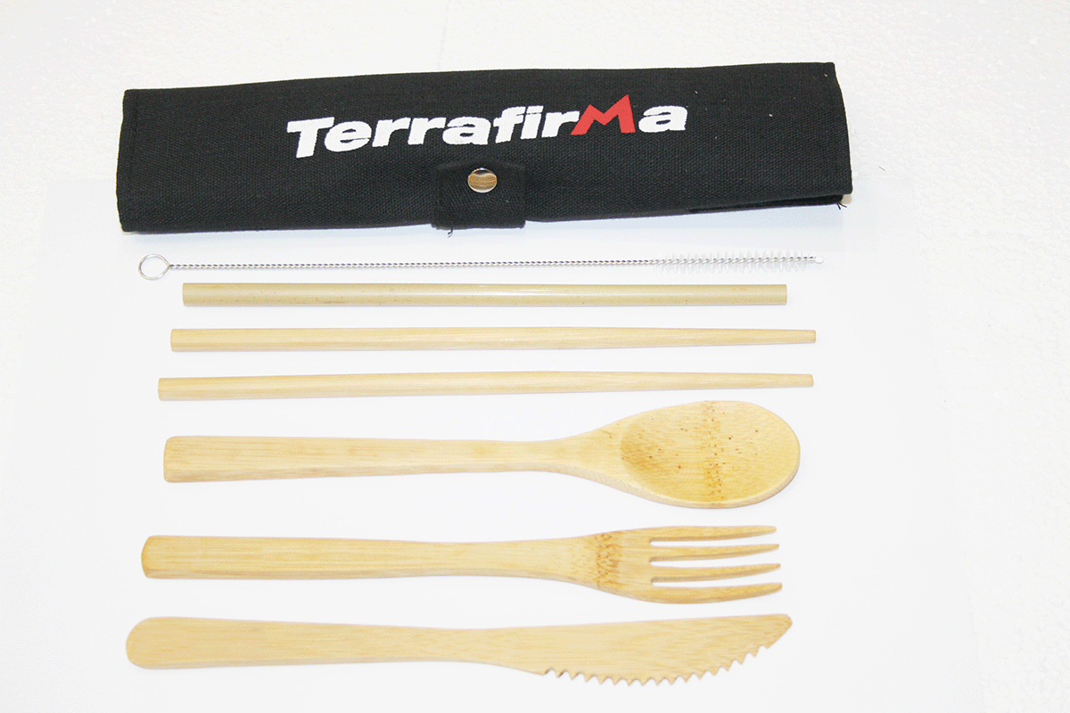 TF1725 LAND ROVER - TERRAFIRMA LAND ROVER - TF BAMBOO CUTLERY SET