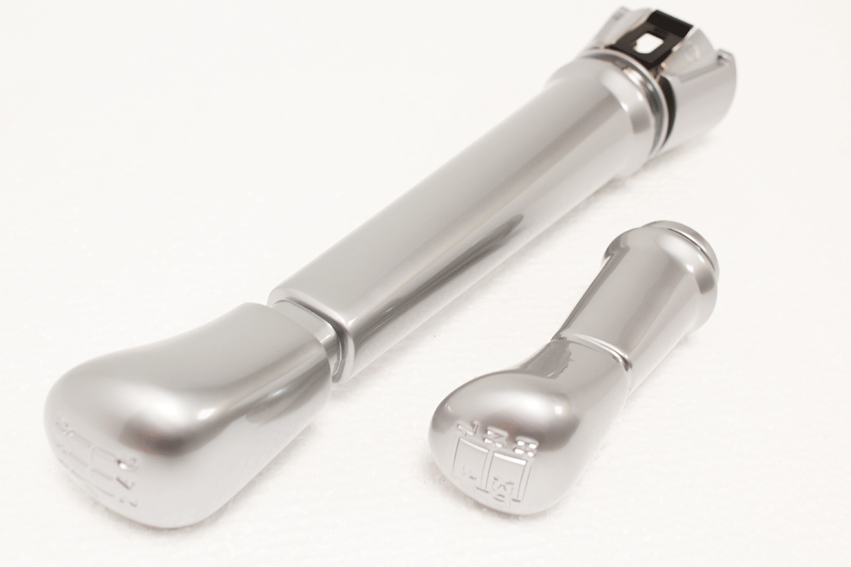 TF5051 LAND ROVER - TERRAFIRMA LAND ROVER - TF GEARBOX & TRANSFER BOX LEVERS-SILVER PAINT - DEF 07
