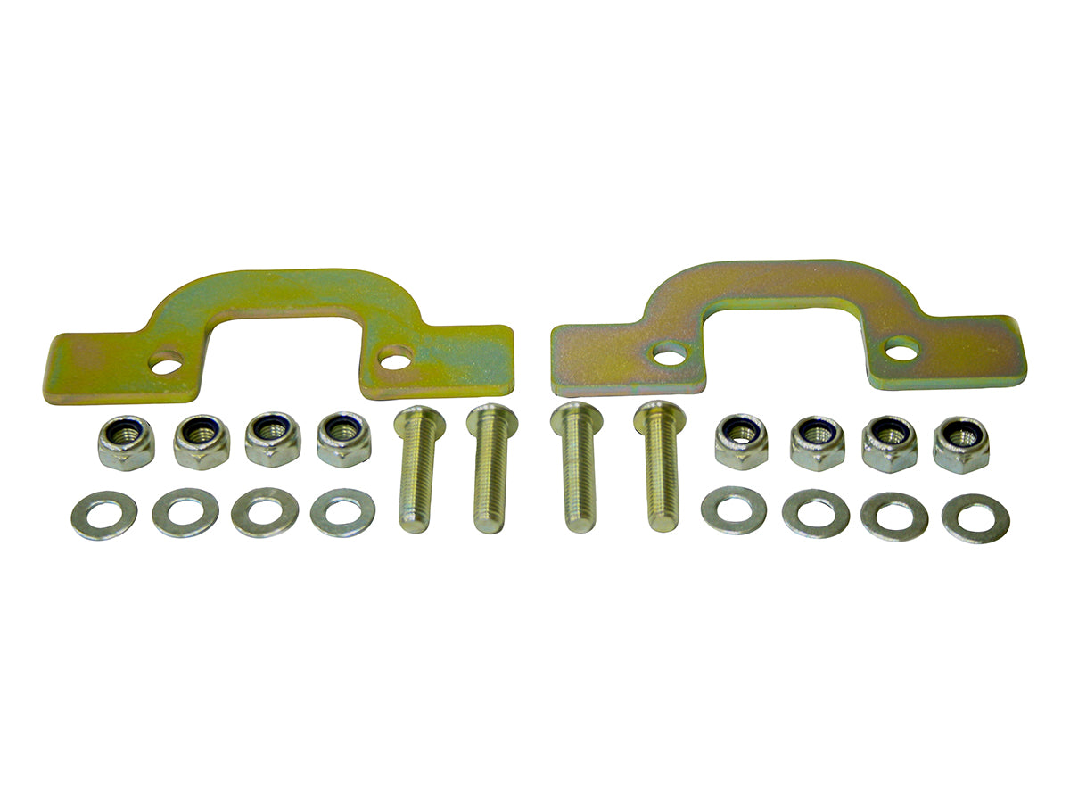 TF524 LAND ROVER - SPRING RETAINING PLATES - FRONT - PAIR