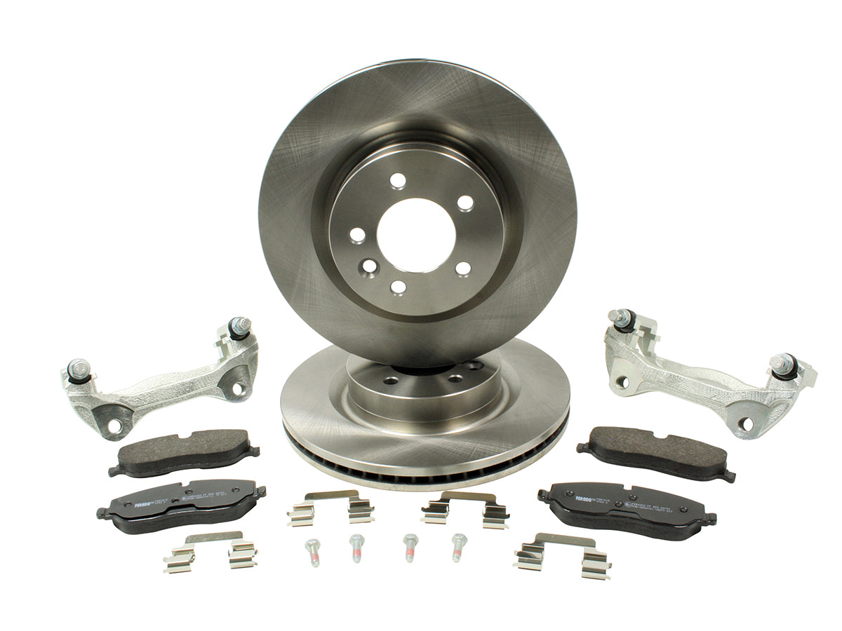 TF632 LAND ROVER - TERRAFIRMA LAND ROVER - 325mm to 345mm brake upgrade with Ferodo pads & Delphi discs D3/D4/RRS