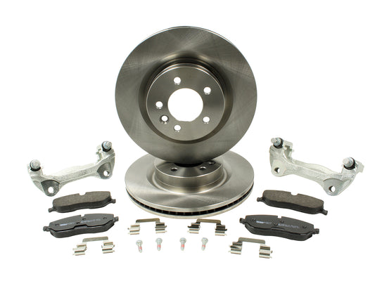 TF632 LAND ROVER - TERRAFIRMA LAND ROVER - 325mm to 345mm brake upgrade with Ferodo pads & Delphi discs D3/D4/RRS